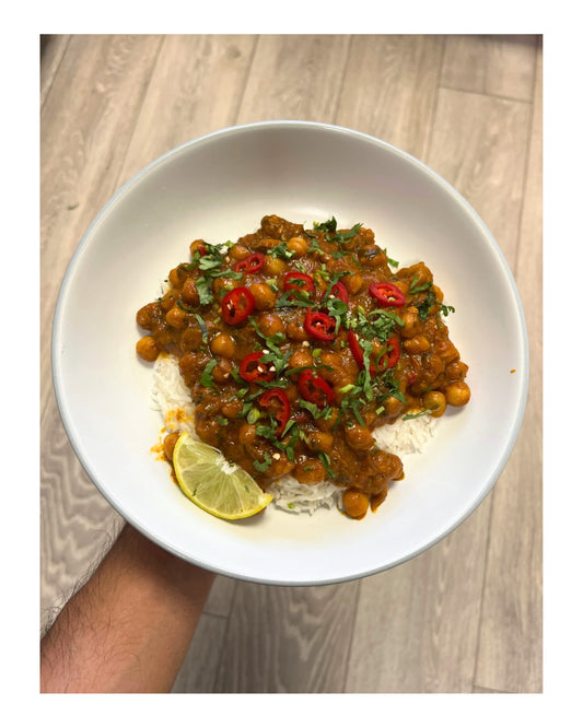 4. Coconut Chickpea Curry e-Recipe